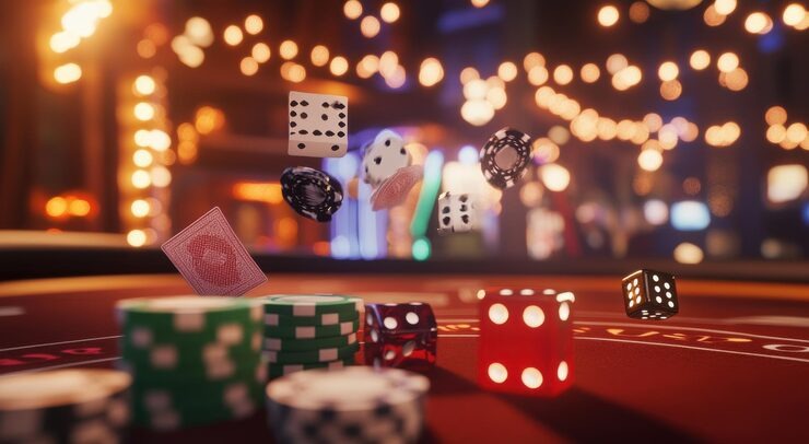 Tournament leaderboard showing player standings during slot game event